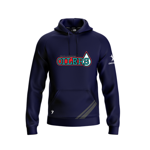 [FOLHSMNV-YXS-LOGO1] Decker Summit Hoodie (Youth XS, Navy, Logo 1)