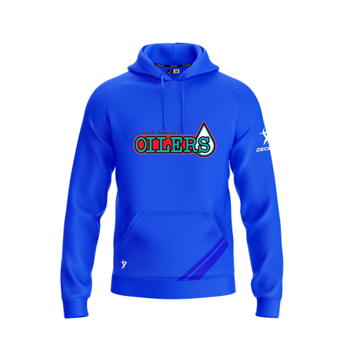 [FOLHSMRY-YXS-LOGO1] Decker Summit Hoodie (Youth XS, Royal, Logo 1)