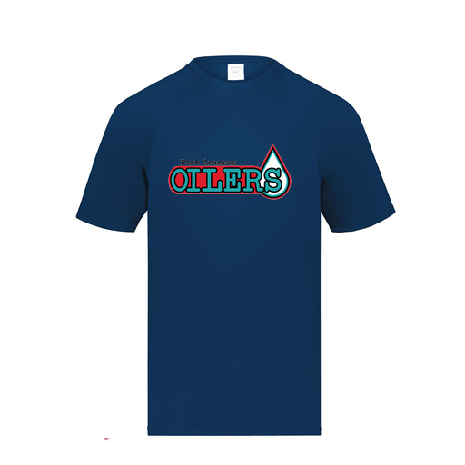 [2790.065.S-LOGO1] Men's Smooth Sport T-Shirt (Adult S, Navy, Logo 1)