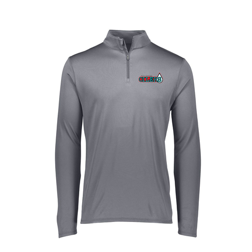 [FTLQFLGY-FAXS-LOGO1] Decker Women's Flex-Lite 1/4 Zip Shirt (Female Adult XS, Gray, Logo 1)