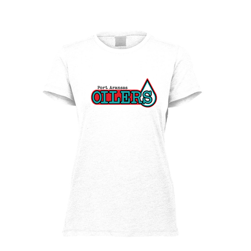 [3067.005.XS-LOGO1] Ladies Ultra-blend T-Shirt (Female Adult XS, White, Logo 1)