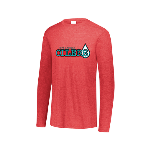 [3075.V96.XS-LOGO1] Men's LS Ultra-blend T-Shirt (Adult XS, Red, Logo 1)